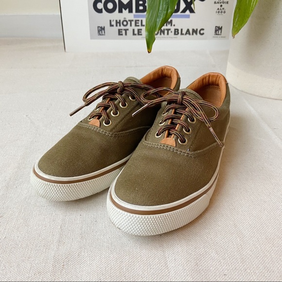 • Keds Korea • Champion Canvas Leather Shoes 6.5 - Picture 3 of 16